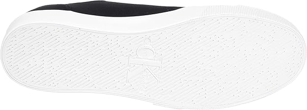 Pantofi sport barbati, CALVIN KLEIN, 80% Bumbac, 20% Poliuretan, Negru, YM0YM00598