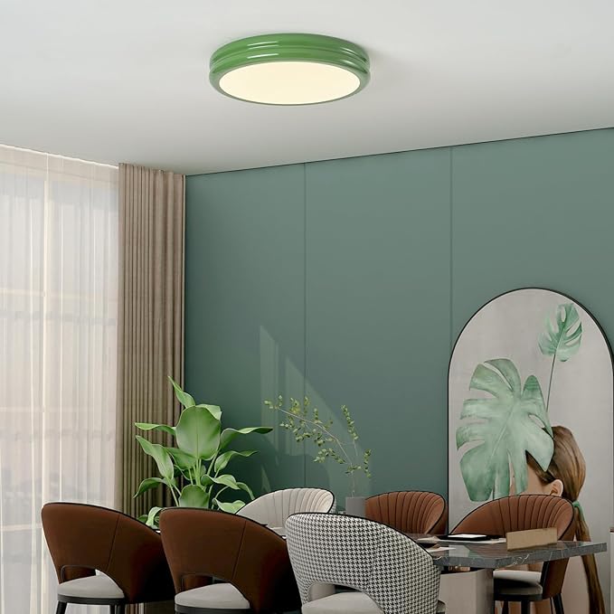 Plafoniera Rotunda Cu Led, 24w, Reglabila, 3000k, 4000k, 6000k, Cald, Rece, Verde, Pentru, Hol, Baie, Living, Bucatarie, Dormitor, 30 Cm