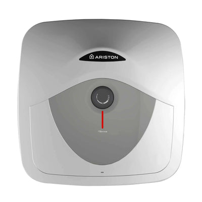 Boiler electric Ariston Andris RS 30 EU, 30 l, 1500 W, Led iluminat, Protectie electrica IPX1, Montare deasupra chiuvetei, Reglaj extern de temperatura