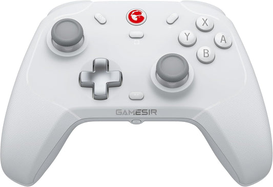 Gamepad wireless pentru PC/Nintendo Switch, GameSir, T4 Cyclone, Alb